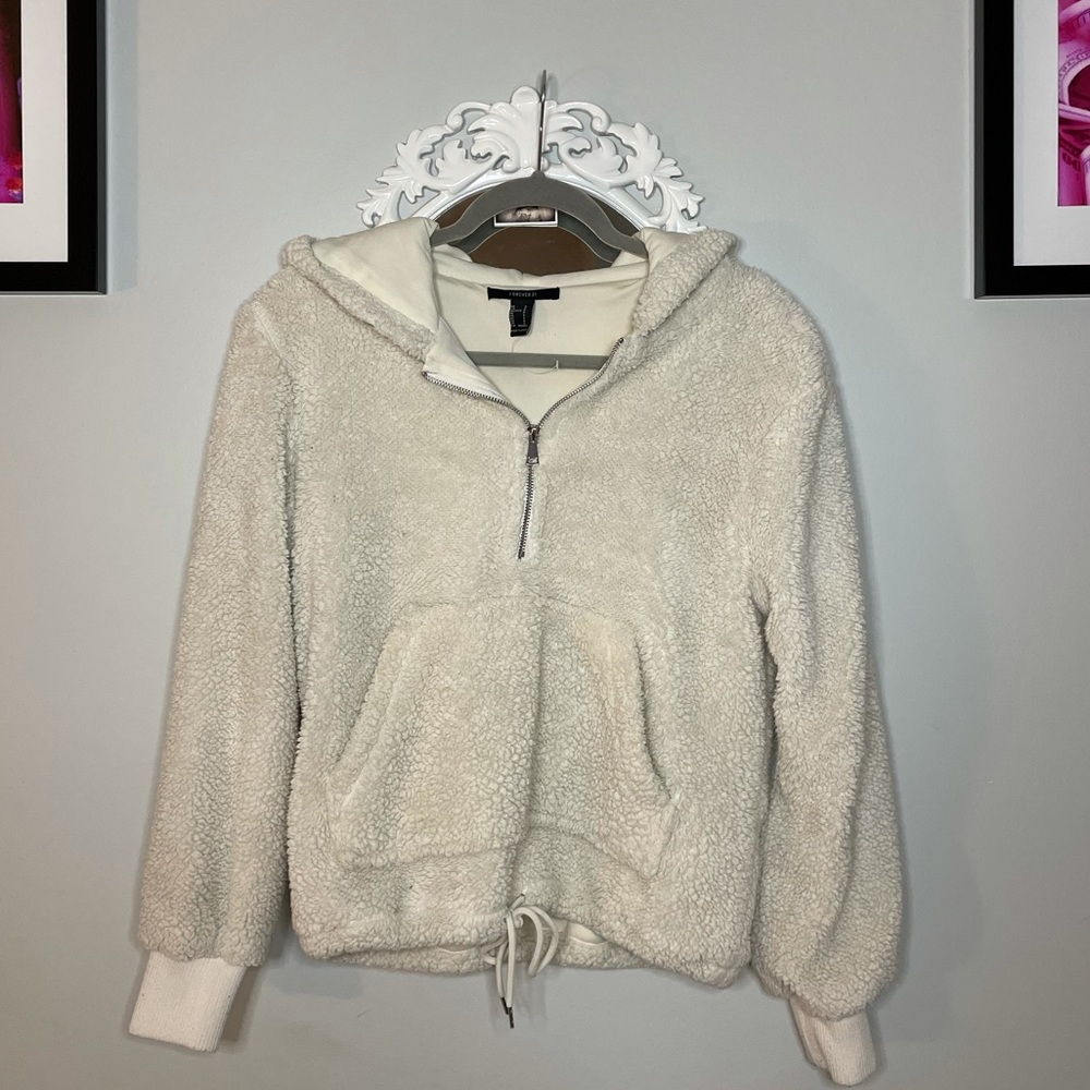 Forever 21 Sherpa/Teddy Jacket 🧸